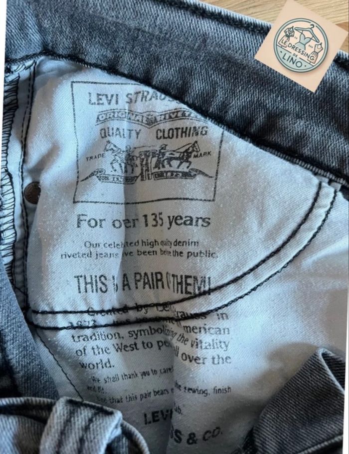 Levi’s 511 Slim Gris Délavé W33 L32 - État nickel ! - photo numéro 6