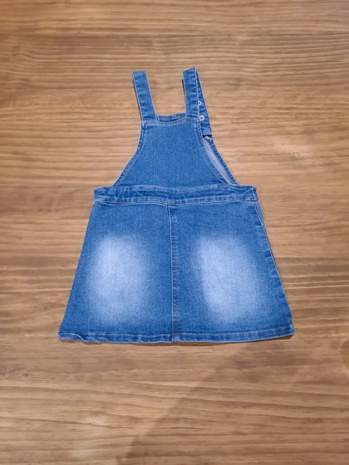Robe jean 18mois pommette - photo numéro 3