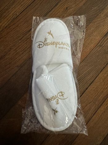 Chaussons de l’hôtel Disneyland Paris Neufs Taille enfant Semelle extérieur 22,5 cm