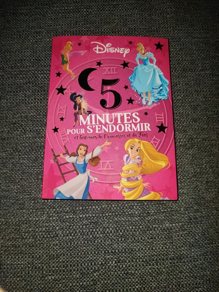 Disney 5 minutes pour s'endormir 12 histoires de princesses et de fées