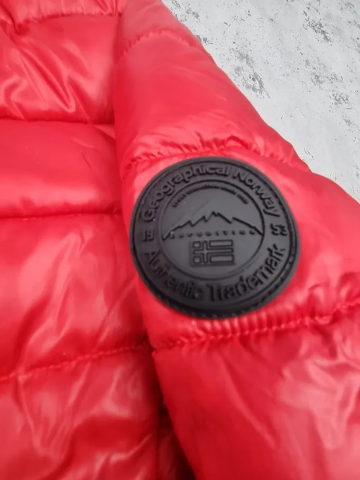 Doudoune Geographical Norway rouge XXL Femme (mesures en photos) - photo numéro 5
