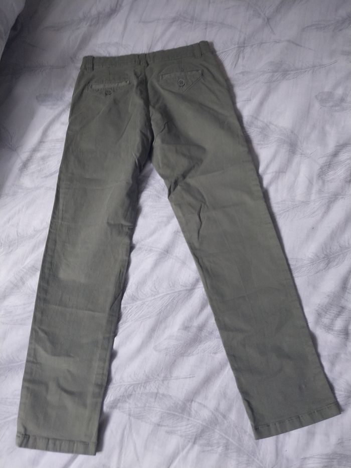 Pantalon garçon TEX kaki – Taille 7-8 ans - photo numéro 4
