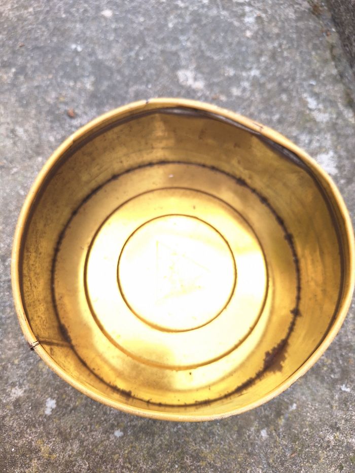 Boîte métallique vintage O Cedar publicitaire - photo numéro 3