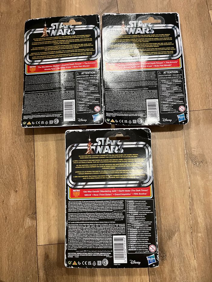 Figurines star wars rétro collection - photo numéro 2