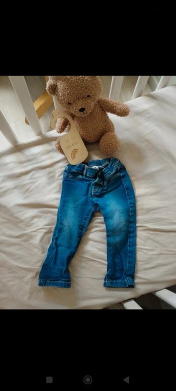 Jeans grain de blé 12 mois