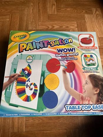 Chevalet de table paint station crayola