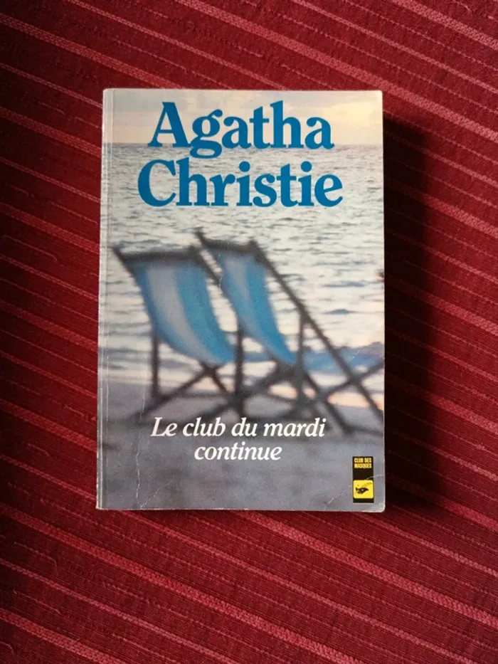 Livre Agatha Christie "Le club du mardi continue"