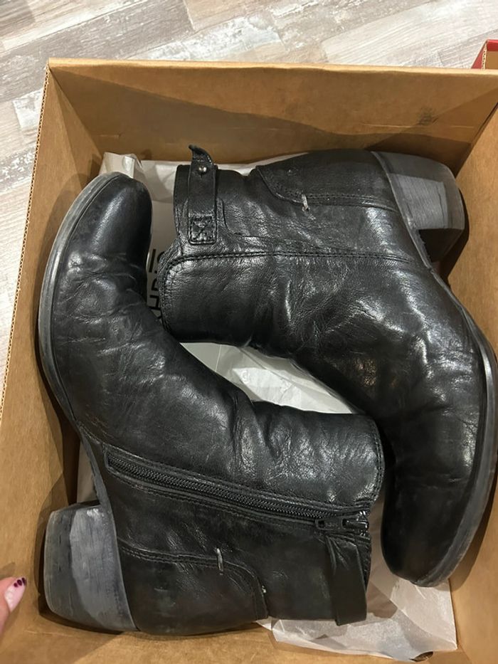 Bottines cuir khrio - photo numéro 7
