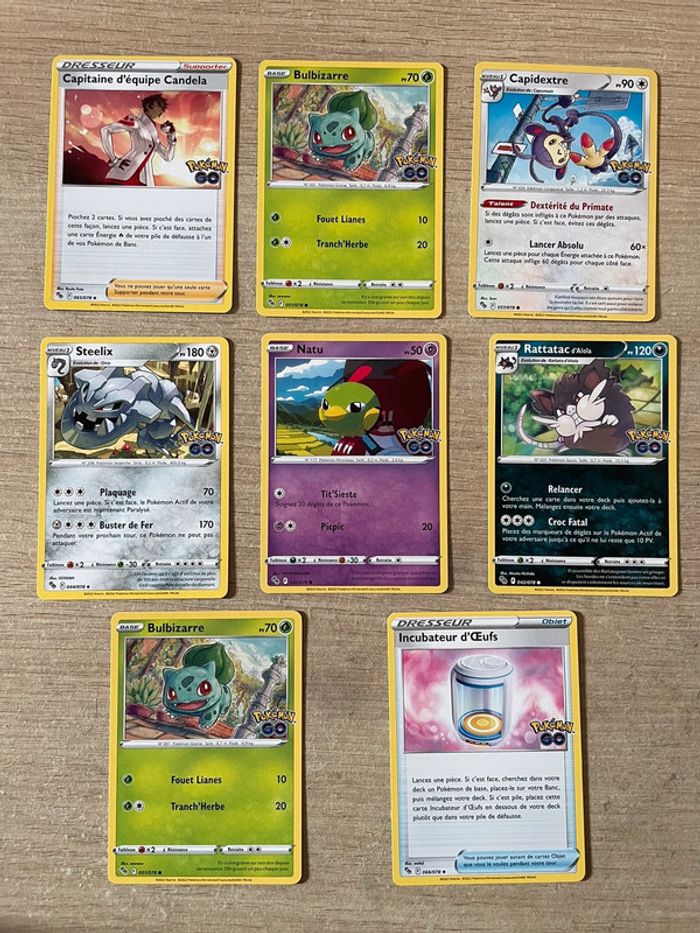 Cartes Pokémon édition Pokemon Go neuves