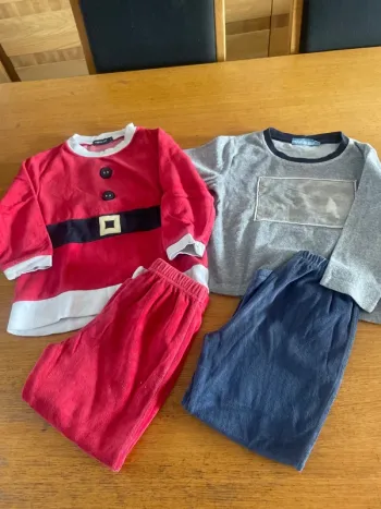 2 pyjama polaire garçon 4 ans