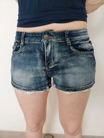 Short en jeans
