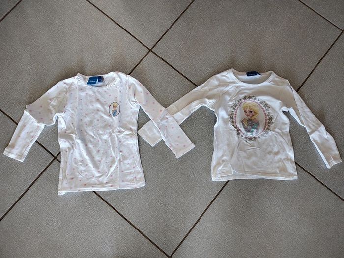 Lot de 2 t-shirts ML Frozen T.2 A
