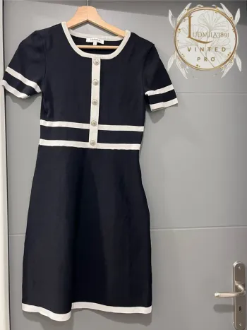 Robe noire et blanche Morgan / 231-Rmlala TM
