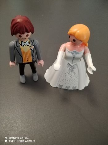 Marié et son mari playmobil