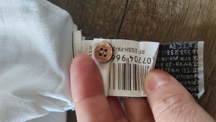 Chemise blanche en lin 3 ans - photo numéro 7