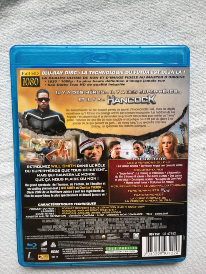 Blu- ray Hancock - photo numéro 4