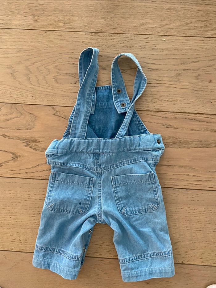 Salopette combi short Jean Vertbaudet - photo numéro 2