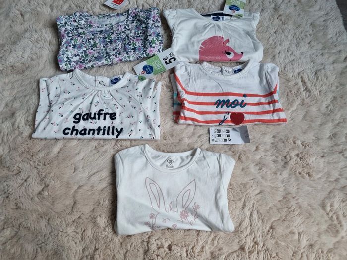 Lot t-shirt manche longue