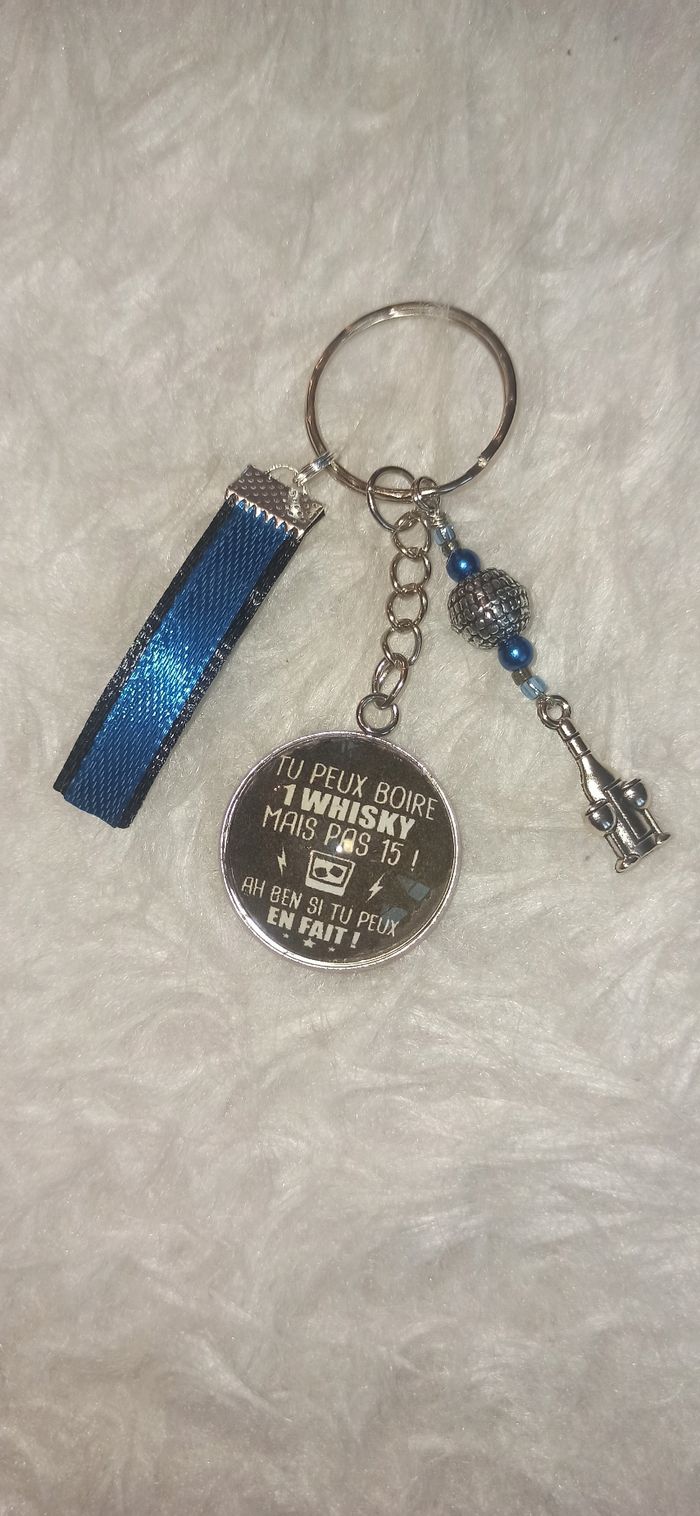 Porte clé humour whisky