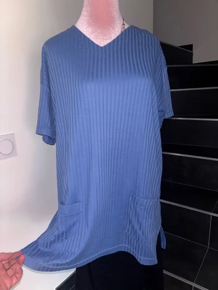 Teeshirt long manches courtes # by one - photo numéro 2