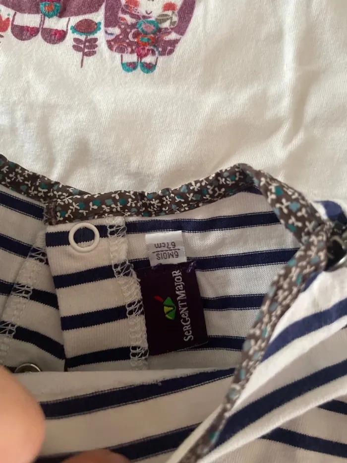 4 t shirt manches longues fille 6 mois - photo numéro 4