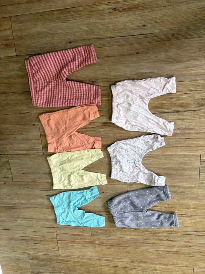 Lot 7 pantalons / leggings