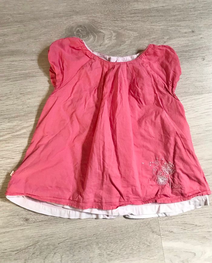 Tunique rose 12 mois (Obaïbi)