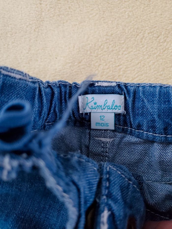 Lot 2 jeans 12 mois - photo numéro 2
