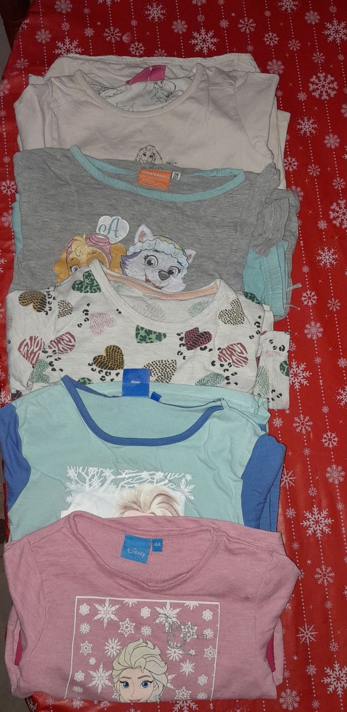 Pyjamas léger fille 4 ans