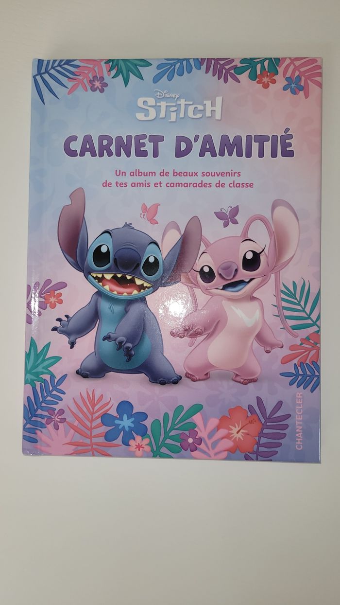 Carnet d amitié neuf