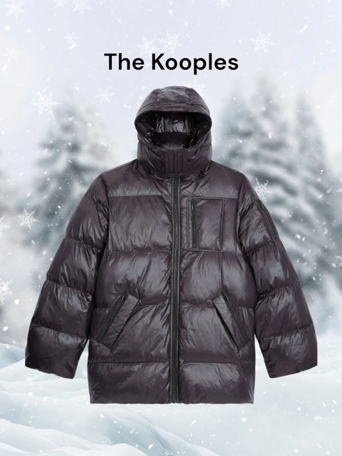The Kooples Doudoune noire * taille L * neuve