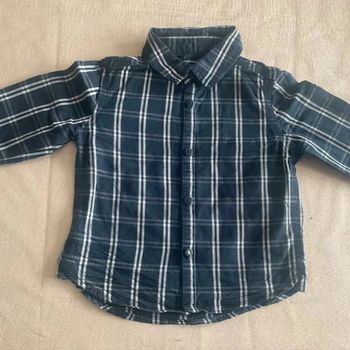 💥 Chemise à carreaux Kiabi 18M 💥