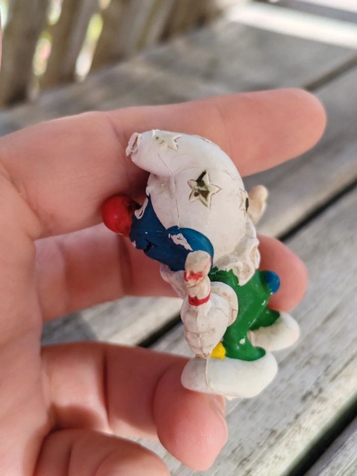 Figurine Schtroumpfs clown vintage - photo numéro 4