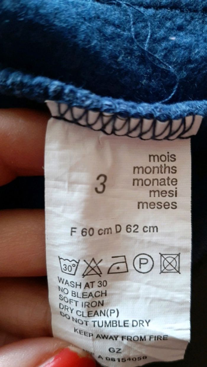 Gilet bébé garçon 3mois - photo numéro 4