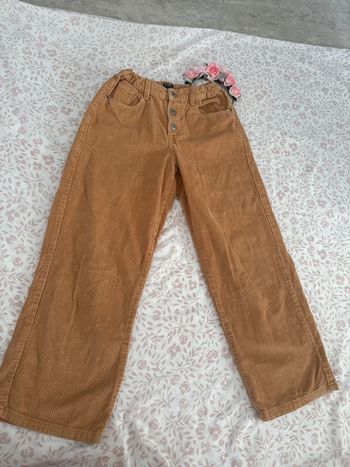 Pantalon velours côtelé camel – 12 ans – Kiabi