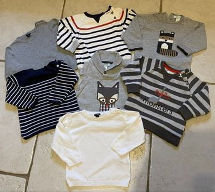 Lot bébé garçon taille 12 mois - photo numéro 3