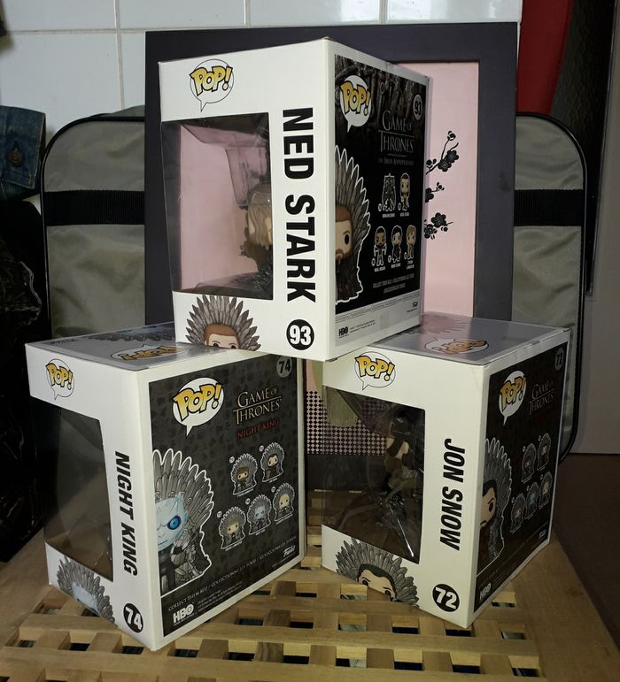 Lot de 3 Funko Pop Game Of Thrones GOT 72 74 93 - photo numéro 6