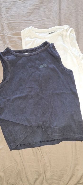 Lot 2 débardeur 5 ans orchestra