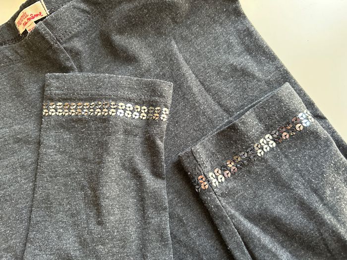 Legging avec bande de sequins en bas - photo numéro 6