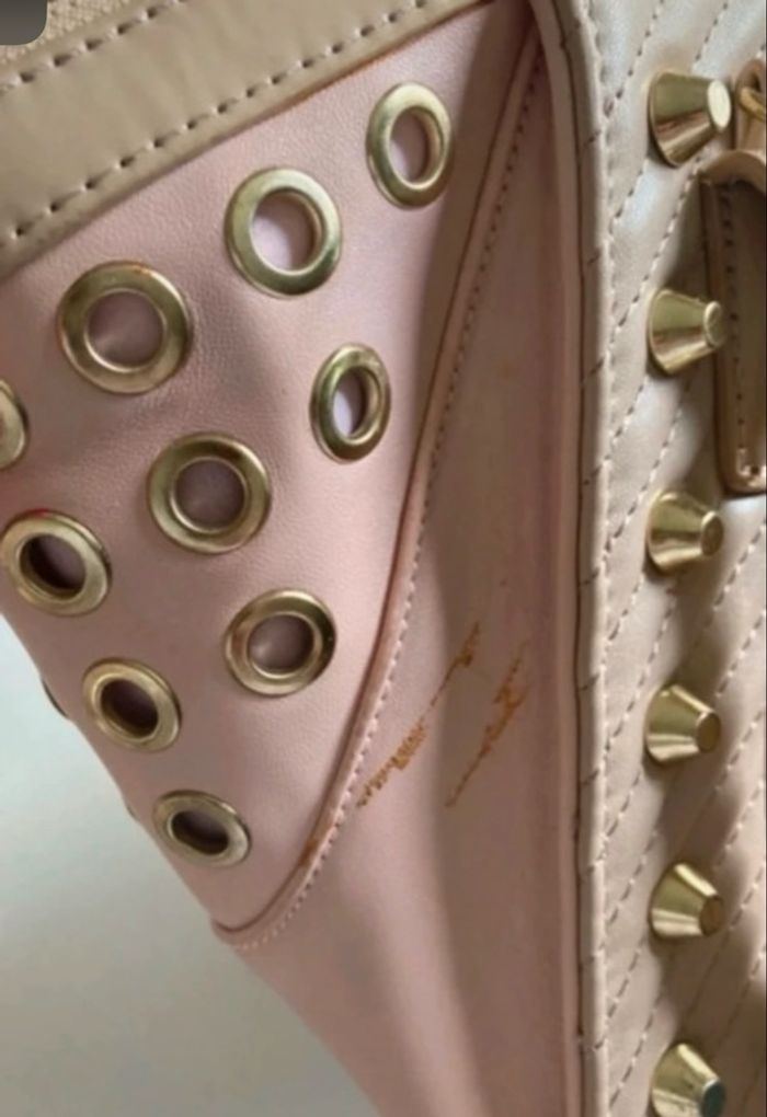 Sac à main femme Lollipops TRÈS BON ÉTAT couleur rose - photo numéro 3