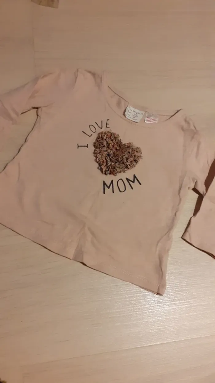 Lot de tshirt manche longue Zara - photo numéro 6