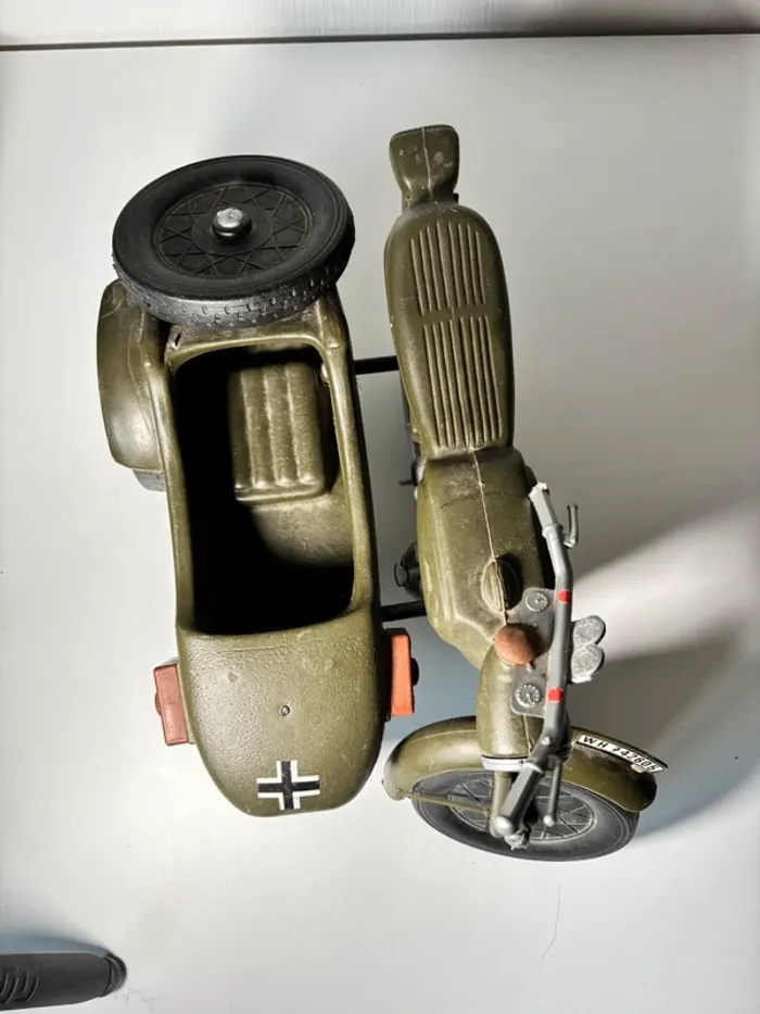 Véhicule cherliea Sidecar moto pour figurine action Joe Hasbro , Big Jim - photo numéro 4