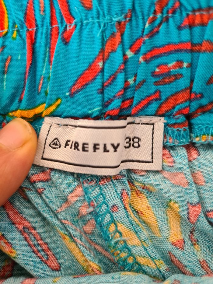 Short léger motifs bleus Firefly / Taille 38 - photo numéro 2