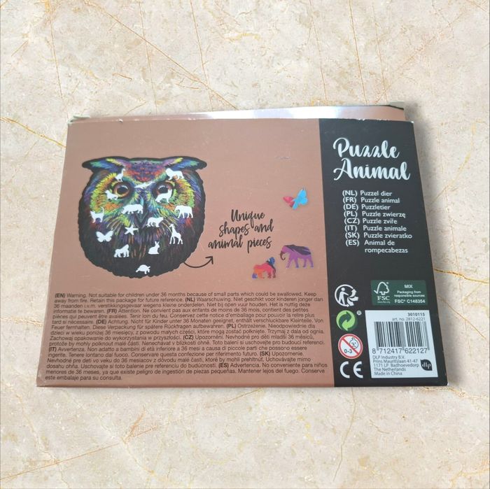 Puzzle Hibou 135 pièces - photo numéro 2