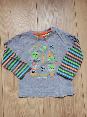 Tee-shirt manches longues 18 mois