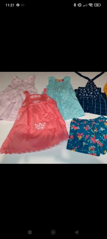 Lot sergent major fille 5 ans