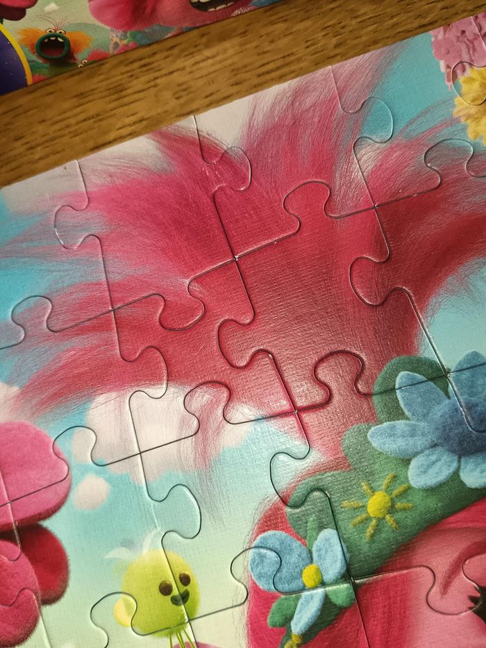 Puzzle enfant les trolls - photo numéro 3