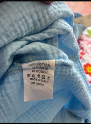 Chemise gaze de coton