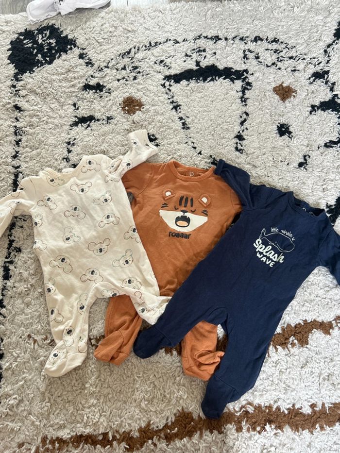 Lot de 3 Pijama léger bébé