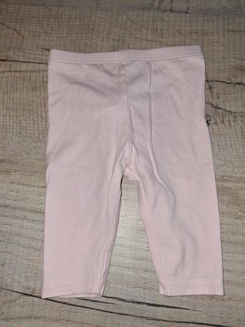 Leggings rose pale fille 3 mois